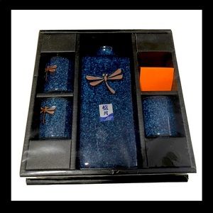 Japanese Sake Set Dragonfly